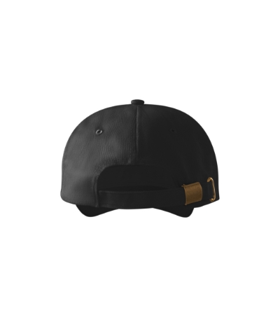 6P 305 Czapka unisex czarny nastawialna