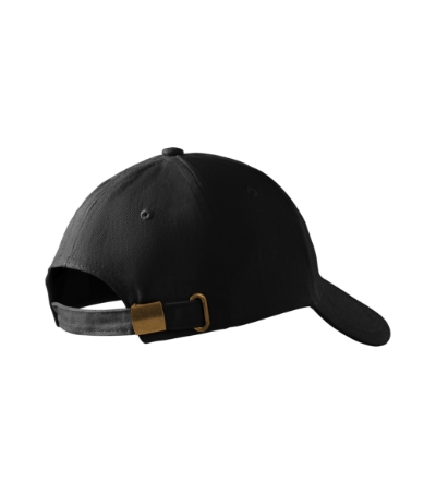 6P 305 Czapka unisex czarny nastawialna