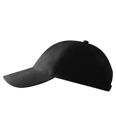 6P 305 Czapka unisex czarny nastawialna